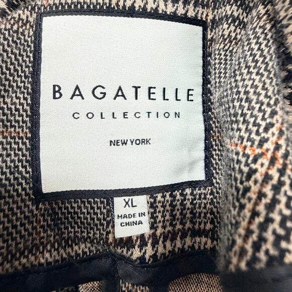 Bagatelle Plaid Glen Check Blazer XL | Old Money Academia Gossip Girl NWOT - Picture 5 of 7